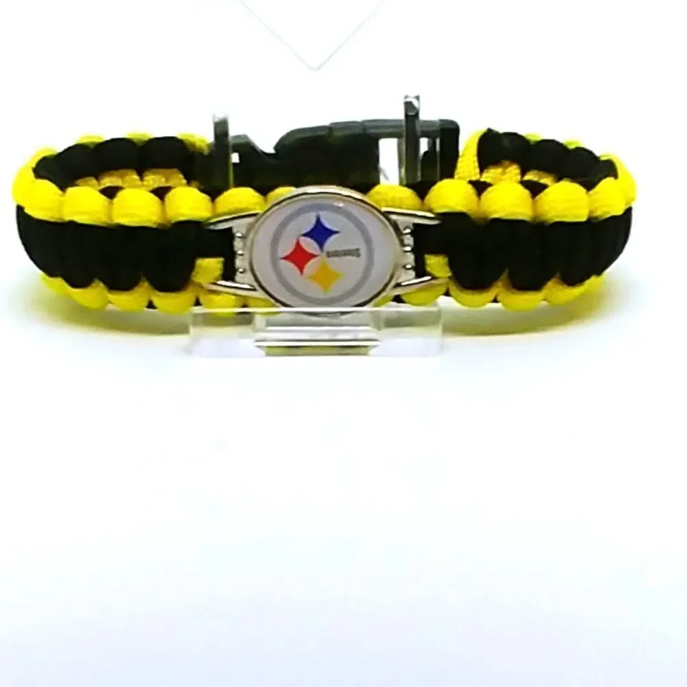 Pittsburgh Steelers NFL Football Wristband